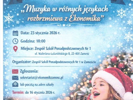 Muzyka bez granic - wokalne talenty Ekonomika