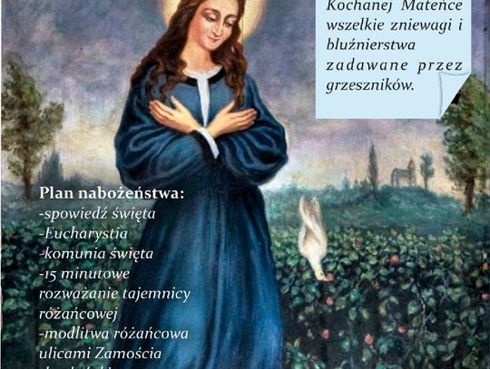 Nabożeństwo pierwszych sobót miesiąca