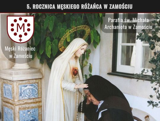 Nabożeństwo pierwszych sobót miesiąca połączone z procesją różańcową ulicami Zamościa