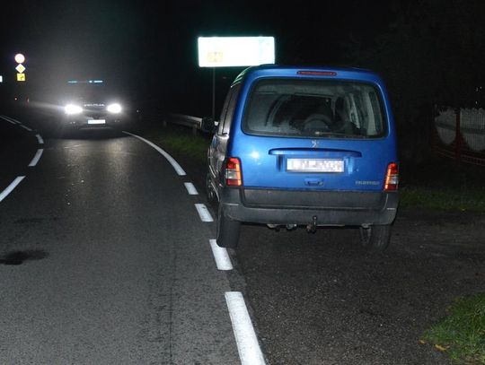 Najechał na leżącego na jezdni mężczyznę 