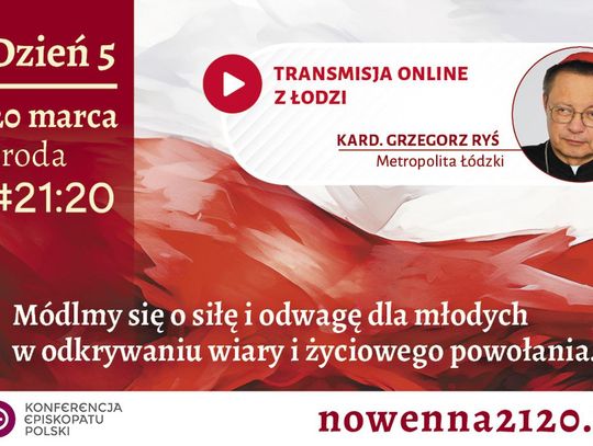 Narodowa nowenna "#21.20" - 20 marca