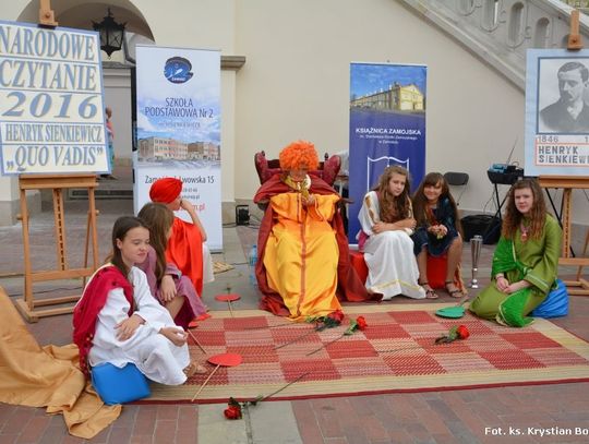 Narodowe czytanie w Zamościu