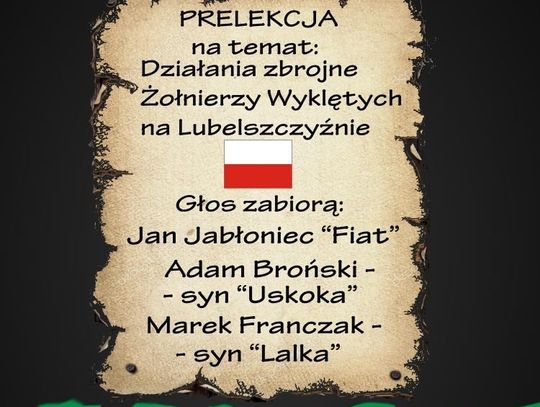 Narodowy Dzień Pamięci Żołnierzy Wyklętych w Zamościu