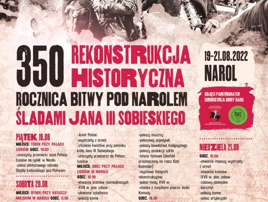 Narol. 350. rocznica bitwy pod Narolem „Śladami Jana III Sobieskiego”