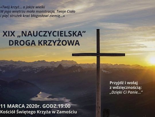 Nauczycielska Droga krzyżowa