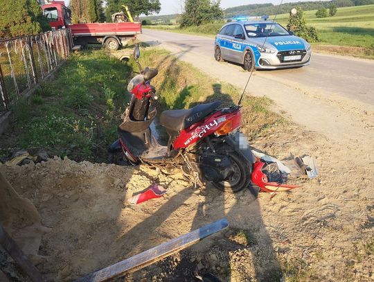 Nie zachował ostrożności podczas wyprzedzania 