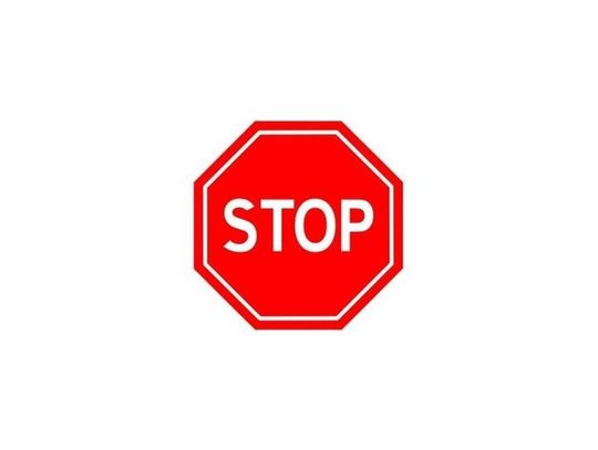 Nie zastosował się do znaku "STOP"