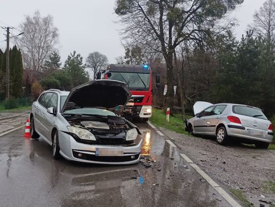 Niebezpieczna kolizja w Kozieńcu