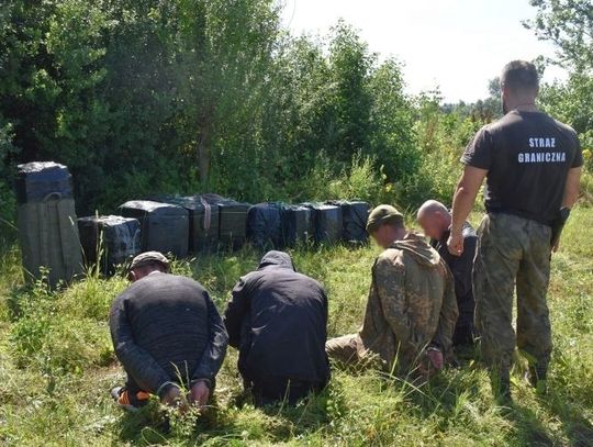 Nielegalny przemyt papierosów