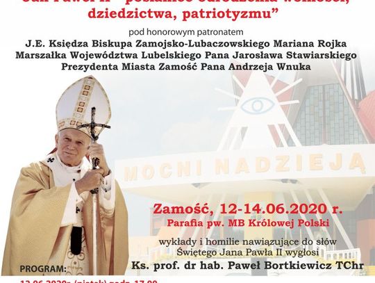 Obchody "Dnia papieskiego" w Zamościu