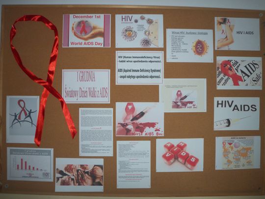 OBCHODY ŚWIATOWEGO DNIA WALKI Z AIDS W ZSP NR 5