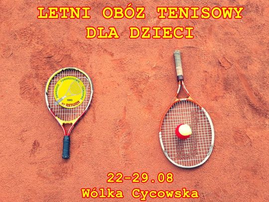 Obóz sportowy z tenisem ziemnym