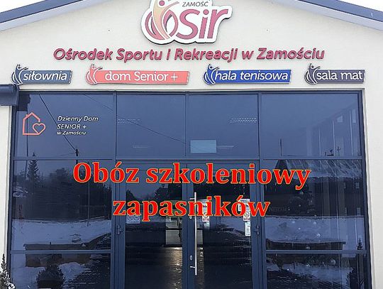 Obóz szkoleniowy zapaśników