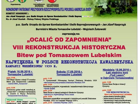 "Ocalić od zapomnienia"