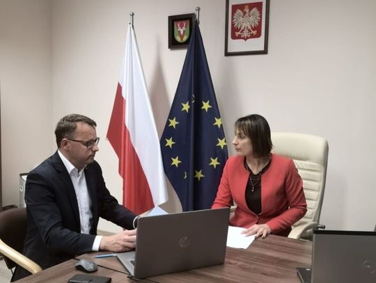 Odbyło się spotkanie wiceministra ze starostą hrubieszowskim Anetą Karpiuk.