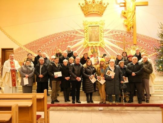 Odnowienie przyrzeczeń małżeńskich w parafii pw. Matki Bożej Królowej Polski w Zamościu