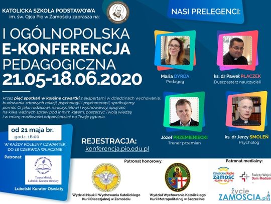 Ogólnopolska E-konferencja Pedagogiczna im. św. o. Pio