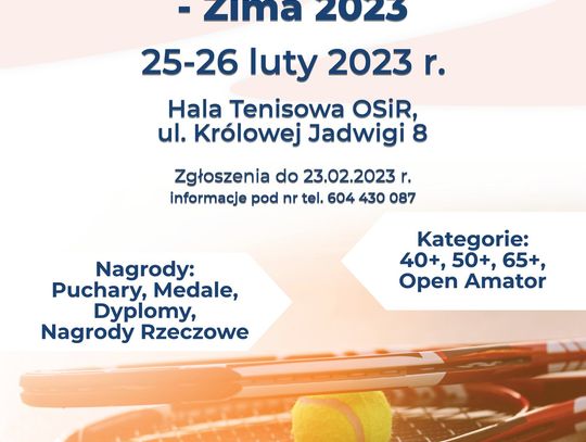 Ogólnopolski Turniej Seniorów i Amatorów – Zima 2023