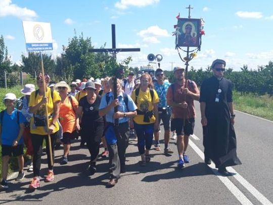 Ósmy dzień 39. Pieszej Pielgrzymki Zamojsko - Lubaczowskiej na Jasną Górę.