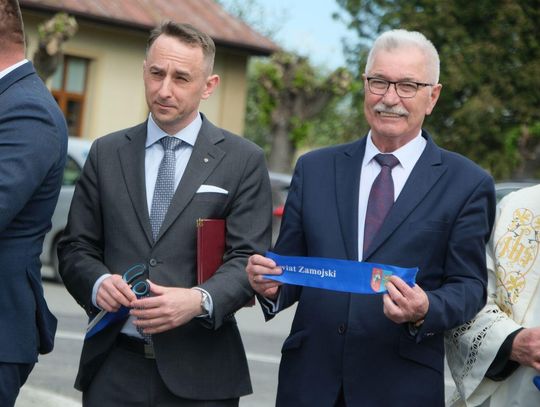 Otwarcie drogi na trasie Nielisz - Szczebrzeszyn
