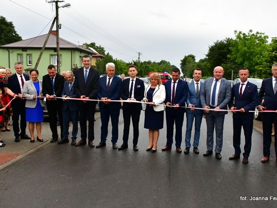 Otwarcie drogi w Tarnawie Dużej