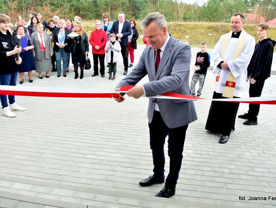 Otwarcie świetlicy w Majdanie Gromadzkim