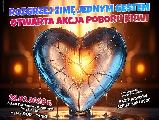 Otwarta Akcja Poboru Krwi - "Rozgrzej Zimę Jednym Gestem"