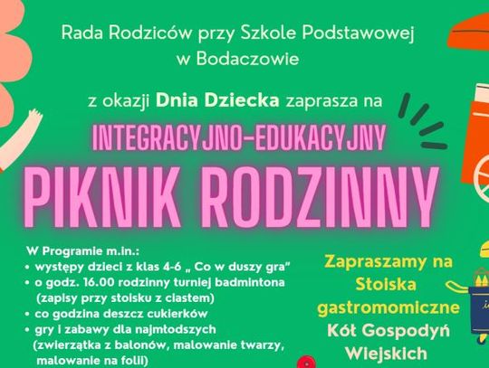 Piknik rodzinny w Bodaczowie