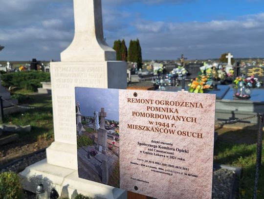 Początki Społecznego Komitetu Opieki nad Cmentarzami w Gminie Łukowa