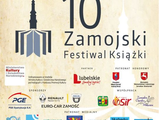 Podsumowanie X Festiwalu Książki w Zamościu 