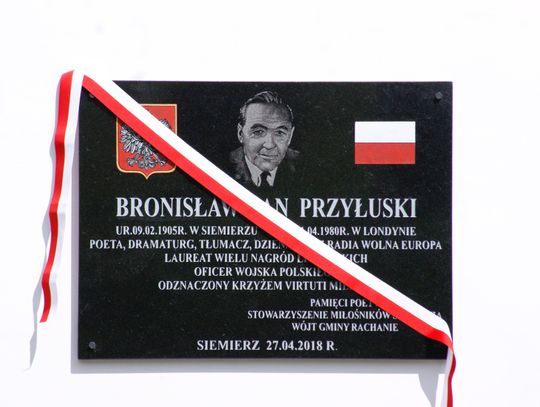 Poeta Bronisław Jan Przyłuski "powrócił" do Siemierza 