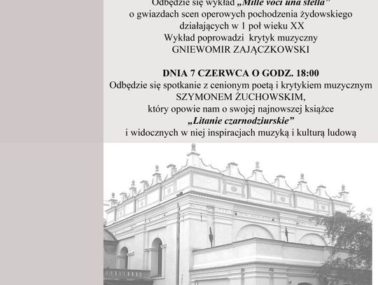 Poezja i muzyka w Centrum „Synagoga”