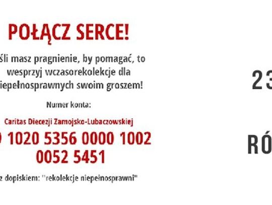 Połącz serce. Wczasorekolekcje dla niepełnosprawnych