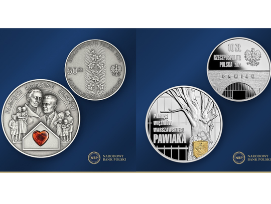 Polskie monety w finale międzynarodowego konkursu Coin of the Year 2025