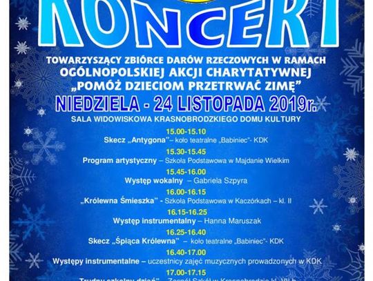 Pomóż Dzieciom Przetrwać Zimę w Krasnobrodzie - zmiany