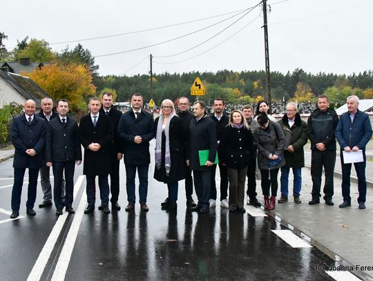 Ponad 3,6 km przebudowanej drogi Tereszpol–Bukownica