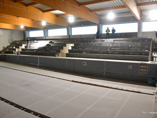 Postępują prace nad budową Krytej Pływalni w Biłgoraju