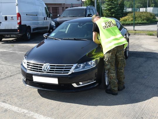 Poszukiwany samochód został odnaleziony na granicy w Hrebennem