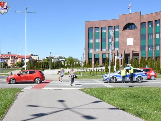 Potrącenie rowerzystki w Zamościu