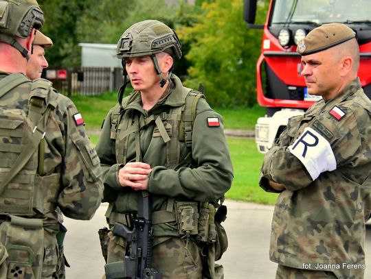 Powiat biłgorajski. Ćwiczenia służb mundurowych