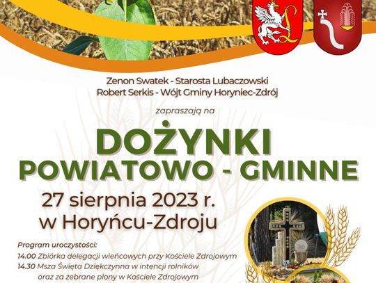 Powiatowo-Gminne Dożynki w Horyńcu Zdroju 2023