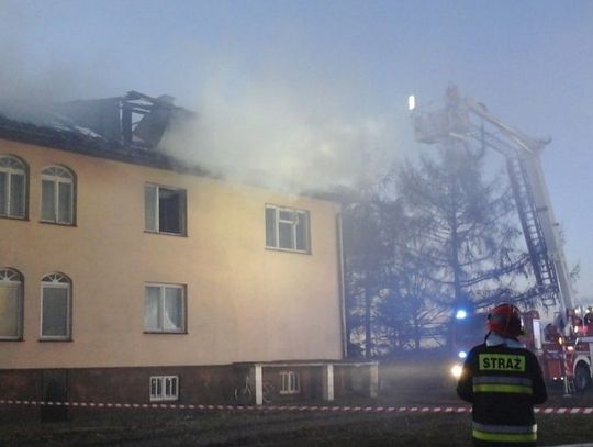 Pożar w Stawie Noakowskim