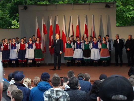 Prezydent Duda odwiedził Tomaszów Lubelski