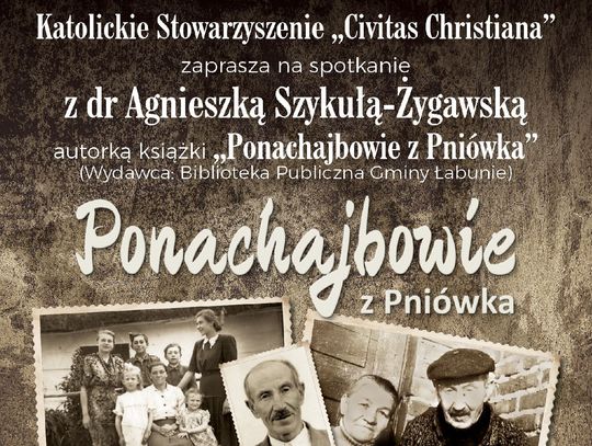 Promocja książki Agnieszki Szykuły-Żygawskiej pt. „Ponachajbowie z Pniówka”