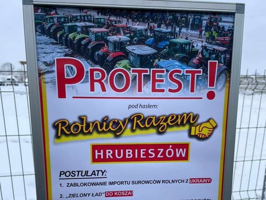 Protest rolników trwa