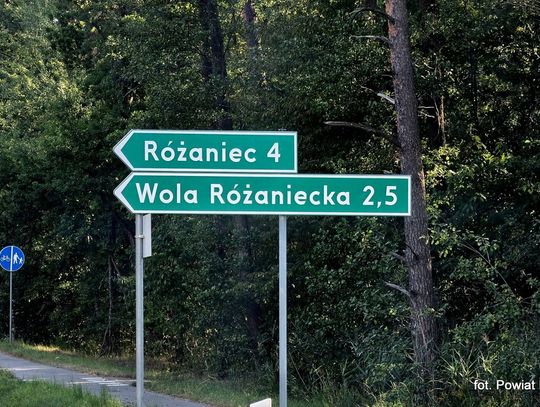 Przebudowa drogi Wola Różaniecka – Różaniec
