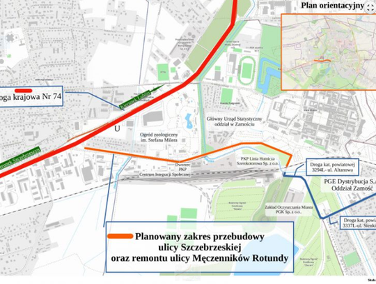 Przebudowa ulicy Szczebrzeskiej