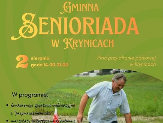 Przed nami Senioriada w Krynicach