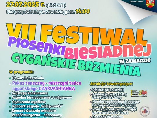 Przed nami VII Festiwal Piosenki Biesiadnej w Zawadzie