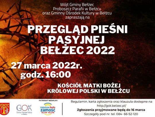 Przegląd Pieśni Pasyjnej Bełżec 2022